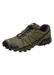 Salomon, Herren Trail Laufschuh 'Speedcross 4', Oliv / Schwarz