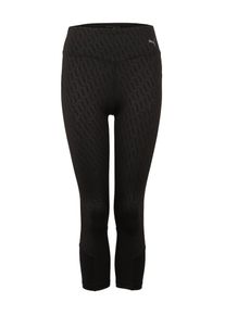 Puma, Damen Sportleggings 'Bold Graphic', Grau / Schwarz