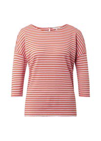 Tom Tailor Denim, Damen T-Shirt, Blau / Rot / Wei&szlig;