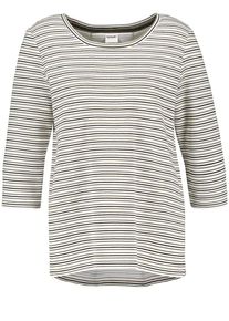 Taifun, Damen T-Shirt, Oliv / Schwarz / Wei&szlig;