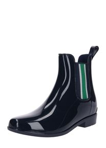 Lauren by Ralph Lauren Lauren Ralph Lauren, Damen Gummistiefel 'Tally II shiny pvc', Navy / Grün