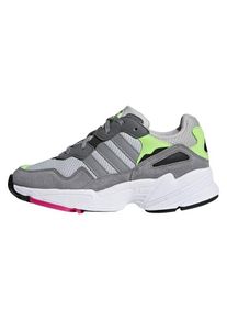 adidas originals, Sneaker 'Yung 96', Hellgrau / Dunkelgrau / Neongr&uuml;n / Pink