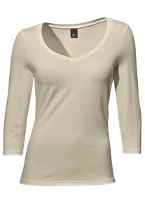 Heine, Damen Herz-Shirt, Beige