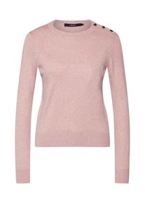 V&eacute;ro Moda VERO MODA, Damen Pullover 'VMMILDA LS O-NECK BUTTON BLOUSE BOO', Rosa