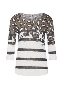 Key Largo, Damen Shirt, Beige / Khaki / Schwarz