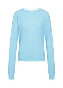 Véro Moda VERO MODA, Damen Pullover 'VMRANA BOW LS O-NECK BLOUSE', Blau