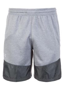 Under Armour, Herren Shorts 'MK-1 Terry', Basaltgrau / Graumeliert