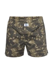 D.E.A.L International, Herren Boxershorts, Khaki / Oliv