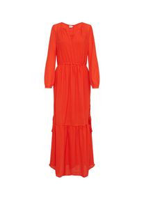 Saint Tropez, Damen Maxikleid, Rot