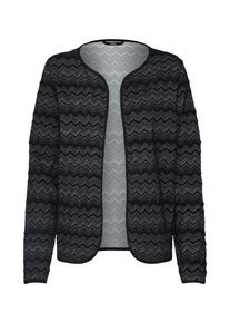 Only, Damen Cardigan, Basaltgrau / Schwarz