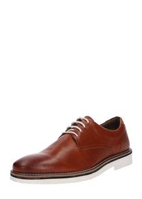 ABOUT YOU, Herren Halbschuhe 'Jamie', Cognac