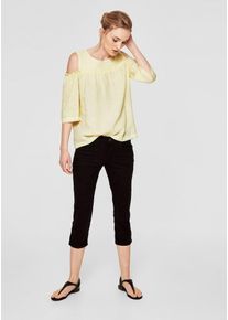 s.Oliver RED LABEL, Damen Bluse, Hellgelb