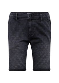 Pepe Jeans, Herren Shorts 'NOAH SHORT CHECKERED', Black Denim