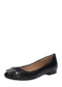Lauren by Ralph Lauren Lauren Ralph Lauren, Damen Halbschuhe 'glennie leather', Schwarz
