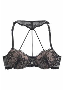 Lascana, Damen BH, Beige / Schwarz