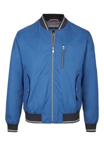 Daniel Hechter, Herren Modern interpretierter College Blouson, Royalblau / Grau / Schwarz