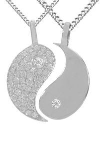 Firetti, Damen 'Ying Yang' (4tlg.) - Partnerschmuck, Silber