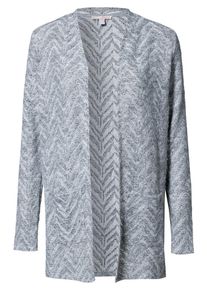 Tom Tailor Denim, Damen Strickjacke, Grau