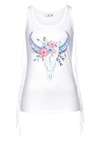 AJC, Damen Tanktop, Hellblau / Pink / Wei&szlig;