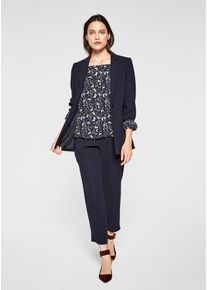 s.Oliver BLACK LABEL, Damen Lockere Tunika, Navy / Gelb / Wei&szlig;