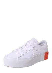 Converse, Damen Sneaker 'One Star Platform - OX', Rot / Wei&szlig;