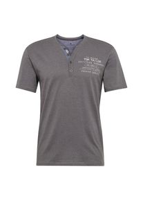 Tom Tailor, Herren T-Shirt, Graumeliert