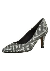 Tamaris, Damen Pumps, Schwarz / Wei&szlig;