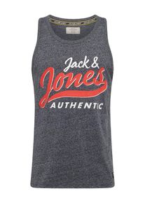 Jack & Jones JACK & JONES, Herren Top 'JORBRANDING', Dunkelblau / Rot / Wei&szlig;
