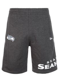 New Era, Herren Short 'NFL Wrap Around Seattle Seahawks', Dunkelgrau / Wei&szlig;