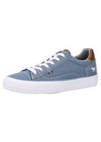 Mustang, Damen Sneaker, Himmelblau / Wei&szlig;