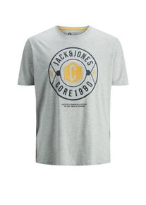 Jack & Jones JACK & JONES, Herren T-shirt, Goldgelb / Graumeliert / Schwarz