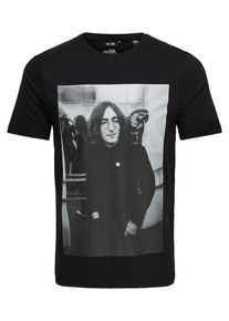Only & Sons Only & Sons, Herren Print T-Shirt, Grau / Schwarz