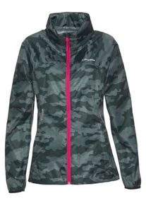 Icepeak, Damen Regenjacke 'Anne', Khaki / Petrol