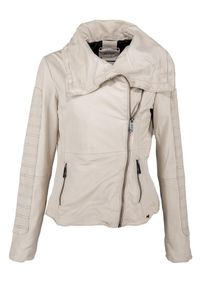 Maze, Damen Lederjacke 'Geneva', Weiß