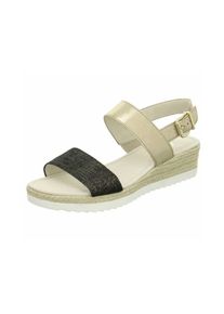Gabor, Damen Sandalen, Beige / Schwarz