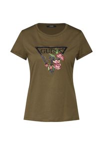 Guess, Damen Shirt, Khaki / Mischfarben