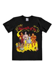logoshirt, Herren T-Shirt 'Yellow Brick Road', Gelb / Mischfarben / Schwarz