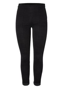 Pieces, Damen Hose, Grau / Schwarz