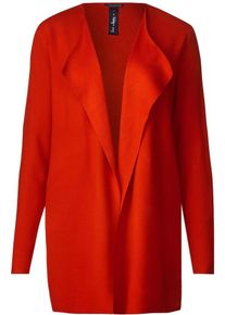 Street One, Damen Strickjacke, Orangerot