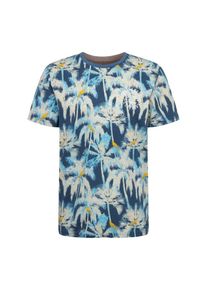 Jack & Jones JACK & JONES, Herren Shirt 'JORCRAZY TEE', Blau / Gelb / Weiß