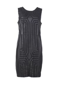 Maze, Damen Lederkleid, Schwarz
