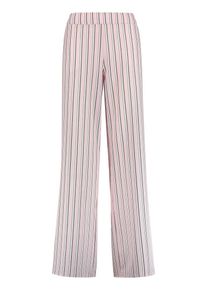 Taifun, Damen Palazzohose, Pastellpink / Schwarz / Weiß