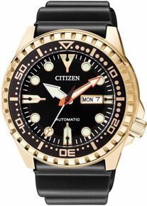 Citizen, Herren Automatikuhr 'NH8383-17EE', Gold / Schwarz