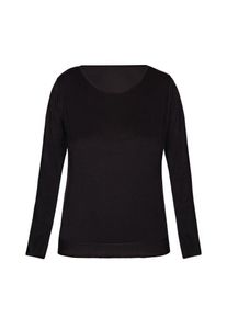 Sassa Mode Sassa, Damen Shirt 'CASUAL COMFORT', Schwarz
