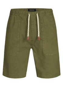 INDICODE JEANS, Herren Shorts 'Stoufville', Khaki