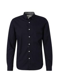 Tom Tailor Denim, Herren Hemd, Nachtblau