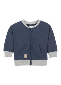 name it, M&auml;dchen Strickjacke, Saphir / Grau