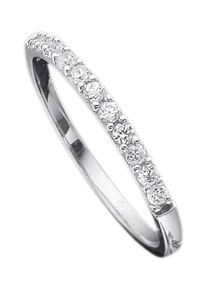 Firetti, Damen Ring: Verlobungsring / Vorsteckring / Memoire, Weißgold, Silber
