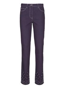 Heine, Damen Jeans, Lila