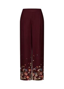 Véro Moda VERO MODA, Damen Hose 'FINE', Weinrot